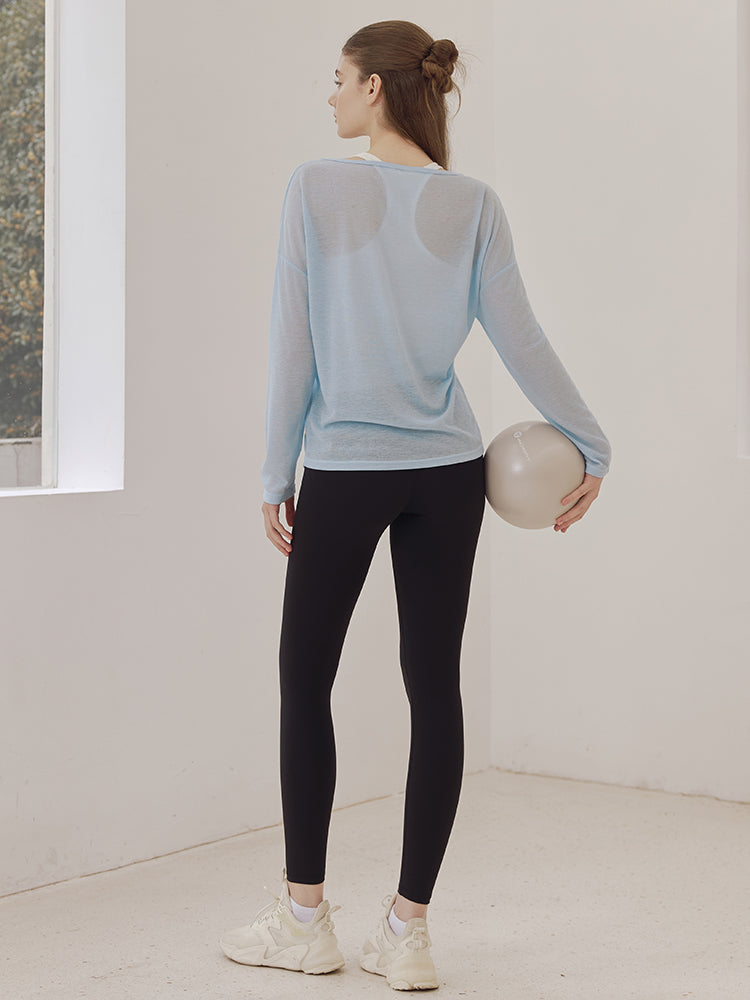 LYCRA®抗菌加工 ヒアルロン酸加工 美尻 レギンス　