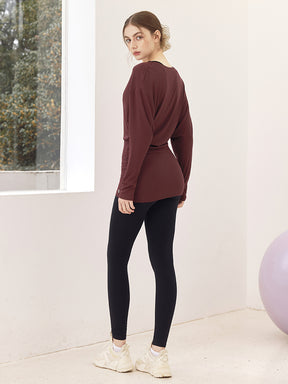 秋冬 裏起毛 ハイウエストレギンス