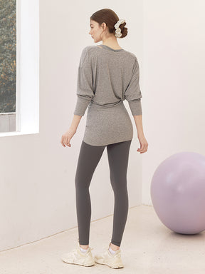 秋冬 裏起毛 ハイウエストレギンス