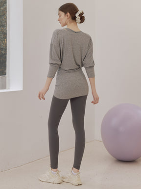 秋冬 裏起毛 ハイウエストレギンス