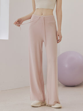 秋冬 ソフト ワイドパンツ