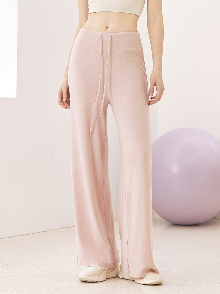 秋冬 ソフト ワイドパンツ