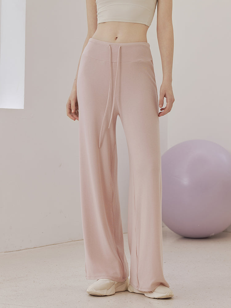 秋冬 ソフト ワイドパンツ