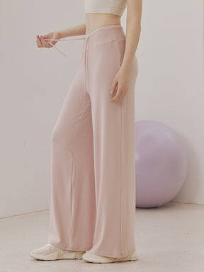 秋冬 ソフト ワイドパンツ