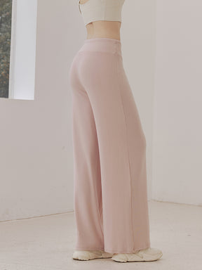 秋冬 ソフト ワイドパンツ