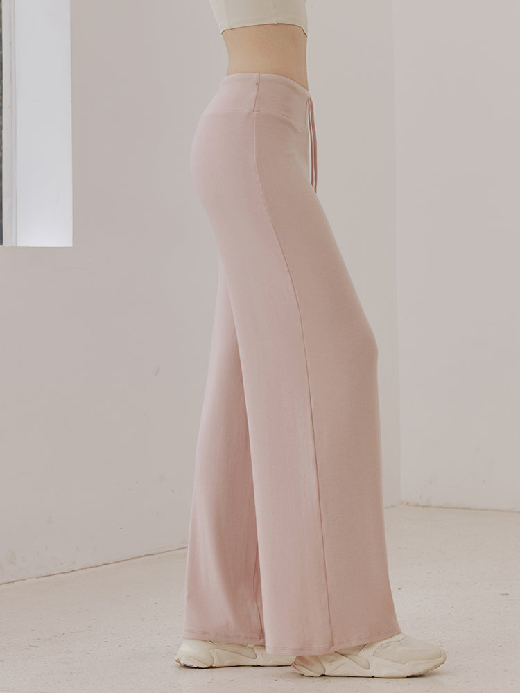 秋冬 ソフト ワイドパンツ