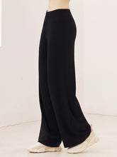 秋冬 ソフト ワイドパンツ