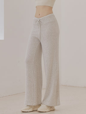 秋冬 ソフト ワイドパンツ