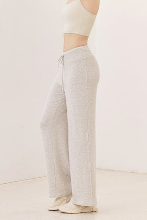 秋冬 ソフト ワイドパンツ