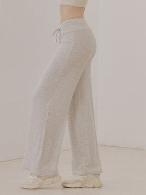 秋冬 ソフト ワイドパンツ