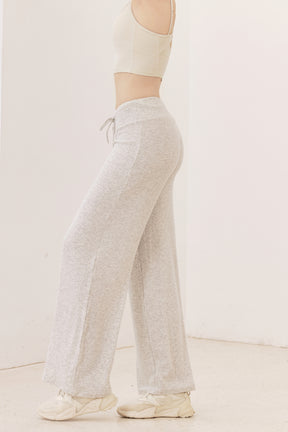 秋冬 ソフト ワイドパンツ