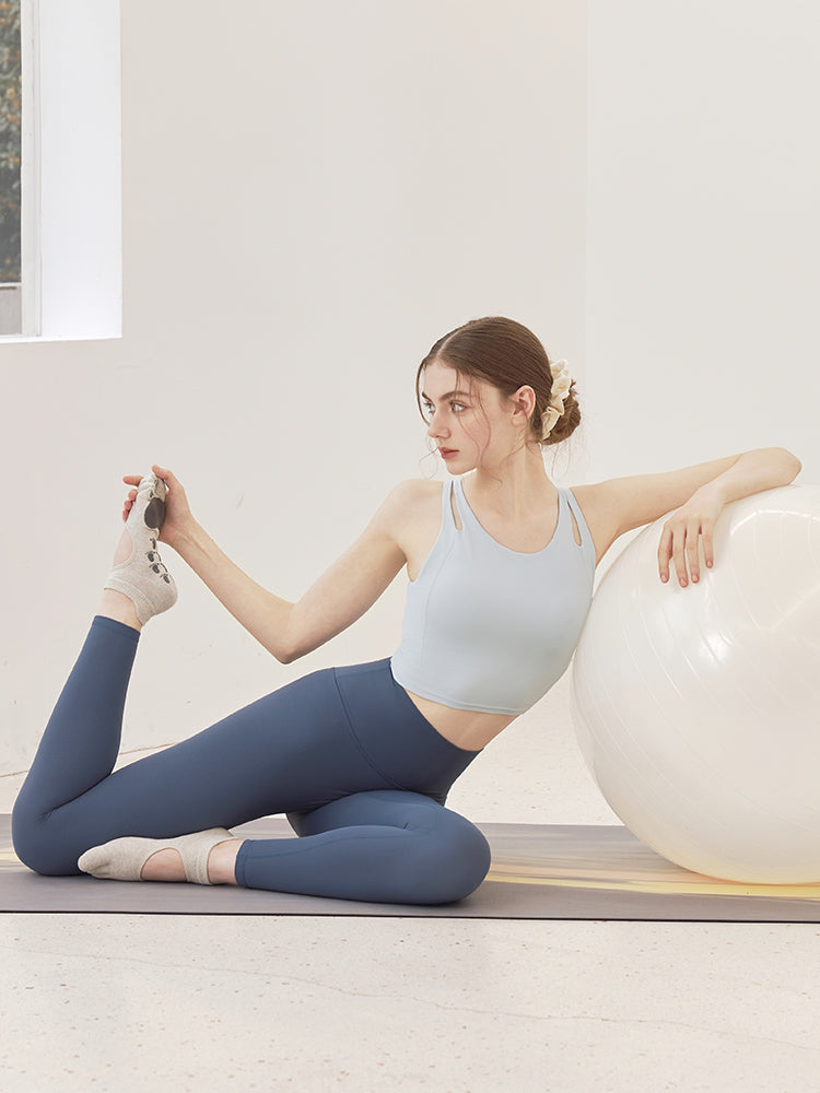 LYCRA®抗菌加工 ヒアルロン酸加工 美尻 レギンス　