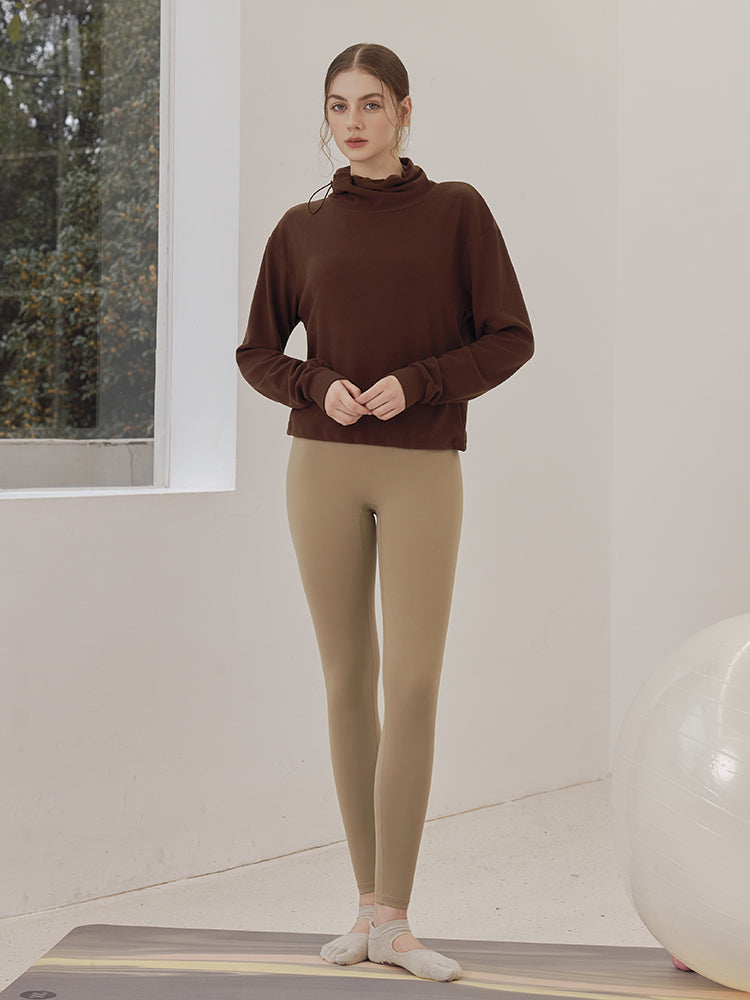 LYCRA®抗菌加工 ヒアルロン酸加工 美尻 レギンス　