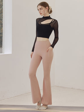 LYCRA® シームレス レギンス ポケット付き