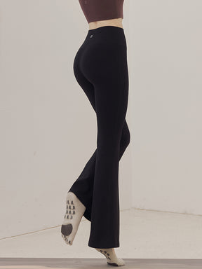 秋冬 裏起毛 美尻 フレアレギンス　