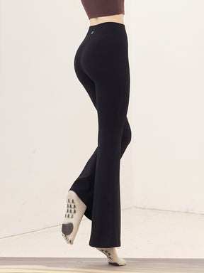 秋冬 裏起毛 美尻 フレアレギンス　