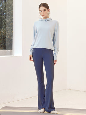 秋冬 両面起毛 ゆったりスウェット ドローストリング