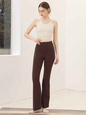 ダブルストラップ スポーツブラ パッド付き