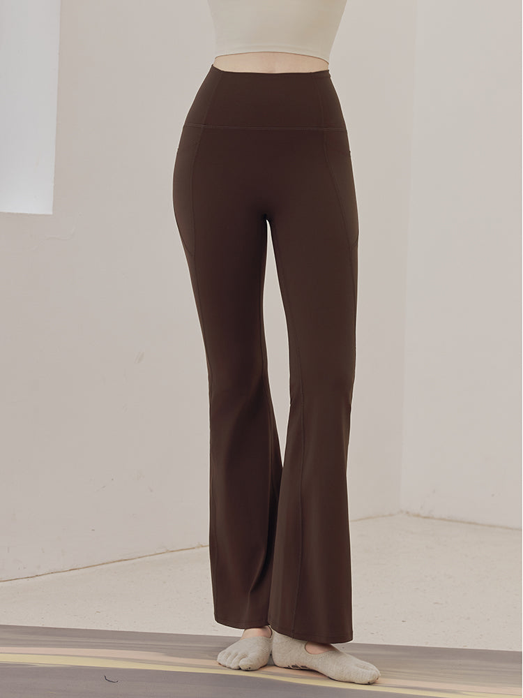 LYCRA® シームレス レギンス ポケット付き