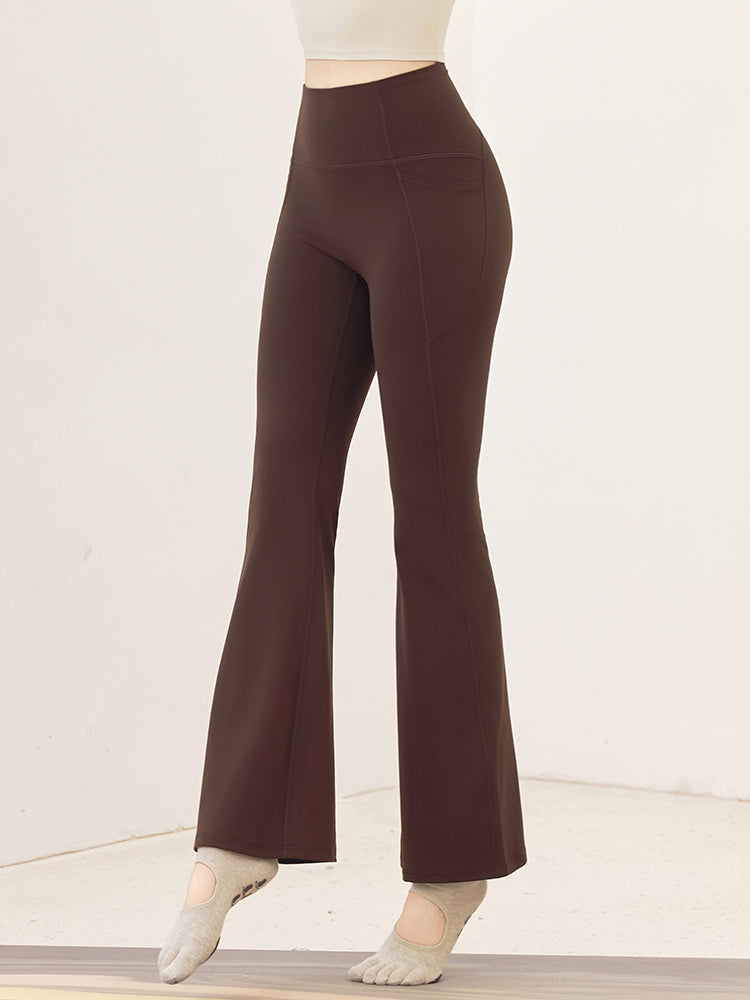 LYCRA® シームレス レギンス ポケット付き