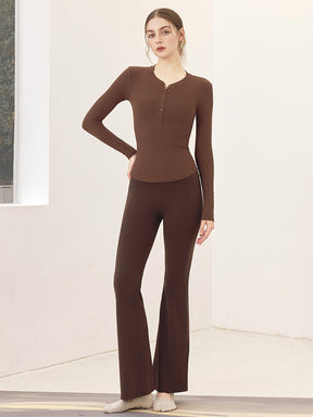 LYCRA® シームレス レギンス ポケット付き