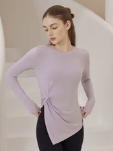 秋冬 アシンメトリーヘム 長袖 スライド入り　　　　　