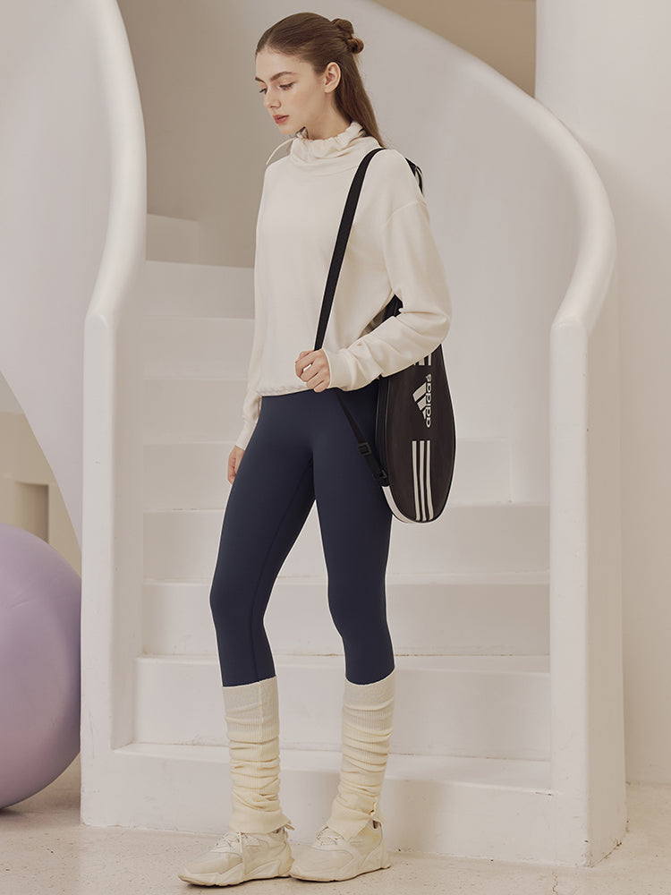 秋冬 両面起毛 ゆったりスウェット ドローストリング