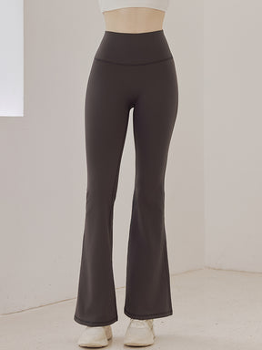 秋冬 裏起毛 美尻 フレアレギンス　