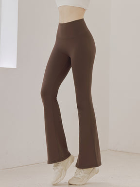 秋冬 裏起毛 美尻 フレアレギンス　