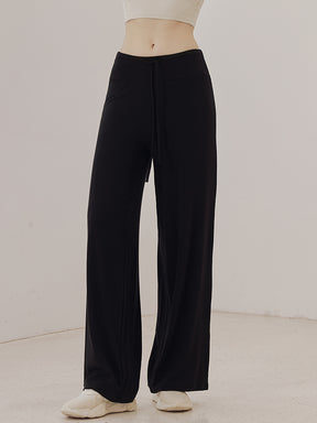 秋冬 ソフト ワイドパンツ