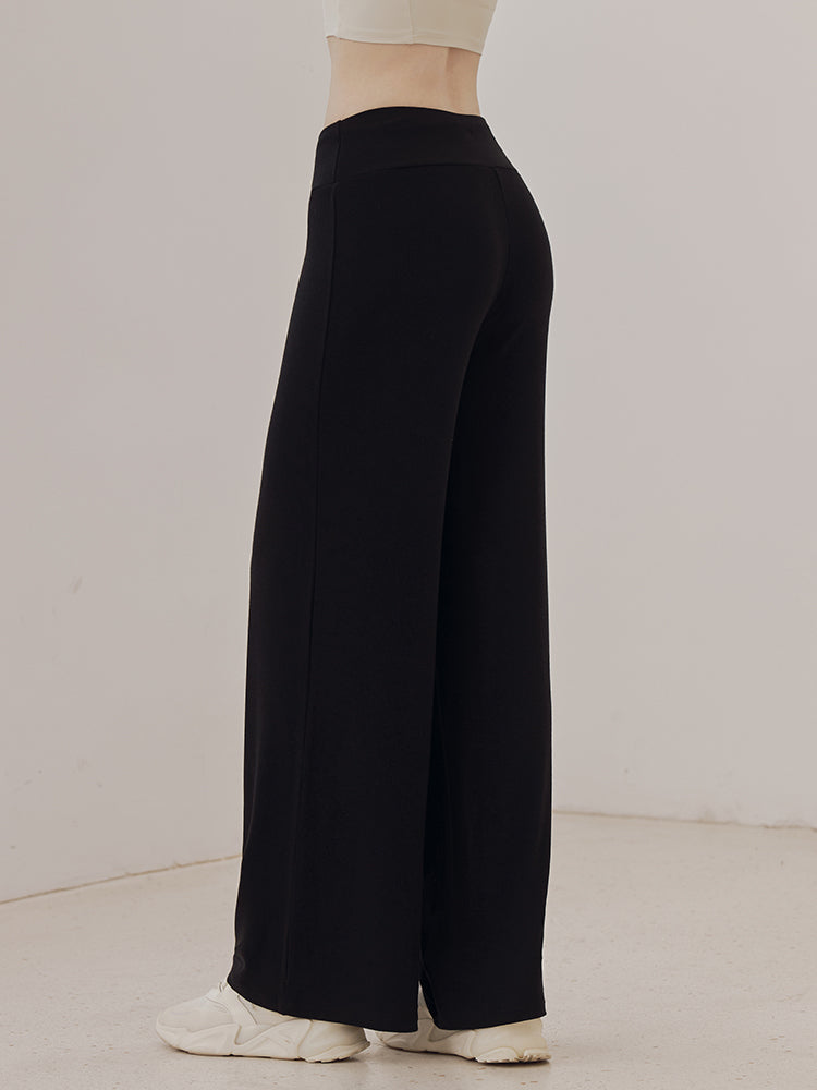 秋冬 ソフト ワイドパンツ