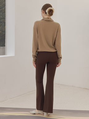 秋冬 両面起毛 ゆったりスウェット ドローストリング