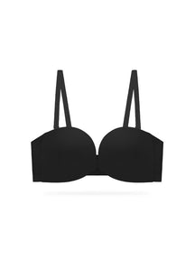 LIKEWILLOW フロントホック ストラップレスブラ ズレ防止