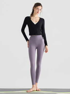 フリルカフス 速乾 羽織り ヨガトップ