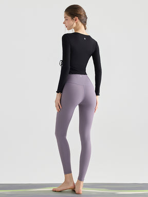 フリルカフス 速乾 羽織り ヨガトップ