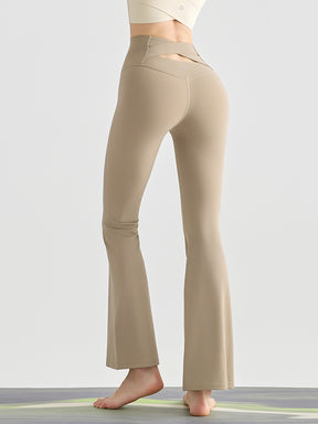 『新色追加』バック交差　フレアレギンス