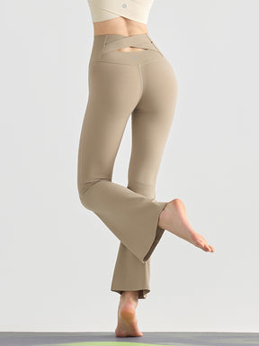 『新色追加』バック交差　フレアレギンス