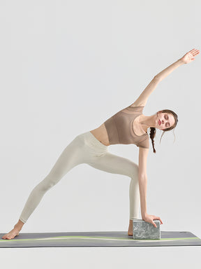 フェイクレイヤード メッシュ切り替え 半袖 ブラカップ付き