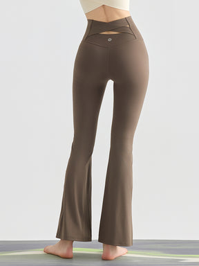 『新色追加』バック交差　フレアレギンス