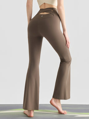 『新色追加』バック交差　フレアレギンス