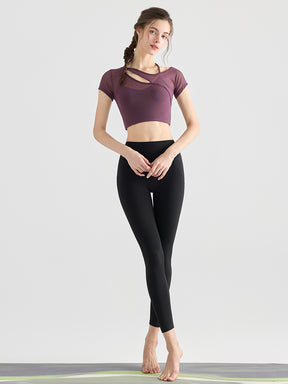 LYCRA®ハイウエスト ヒップアップレギンス