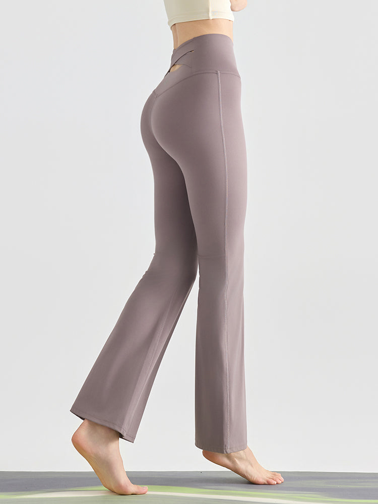 『新色追加』バック交差　フレアレギンス