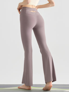 『新色追加』バック交差　フレアレギンス