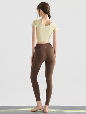 ハイウェスト 美脚 レギンス