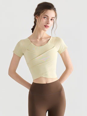 フロント交差 半袖