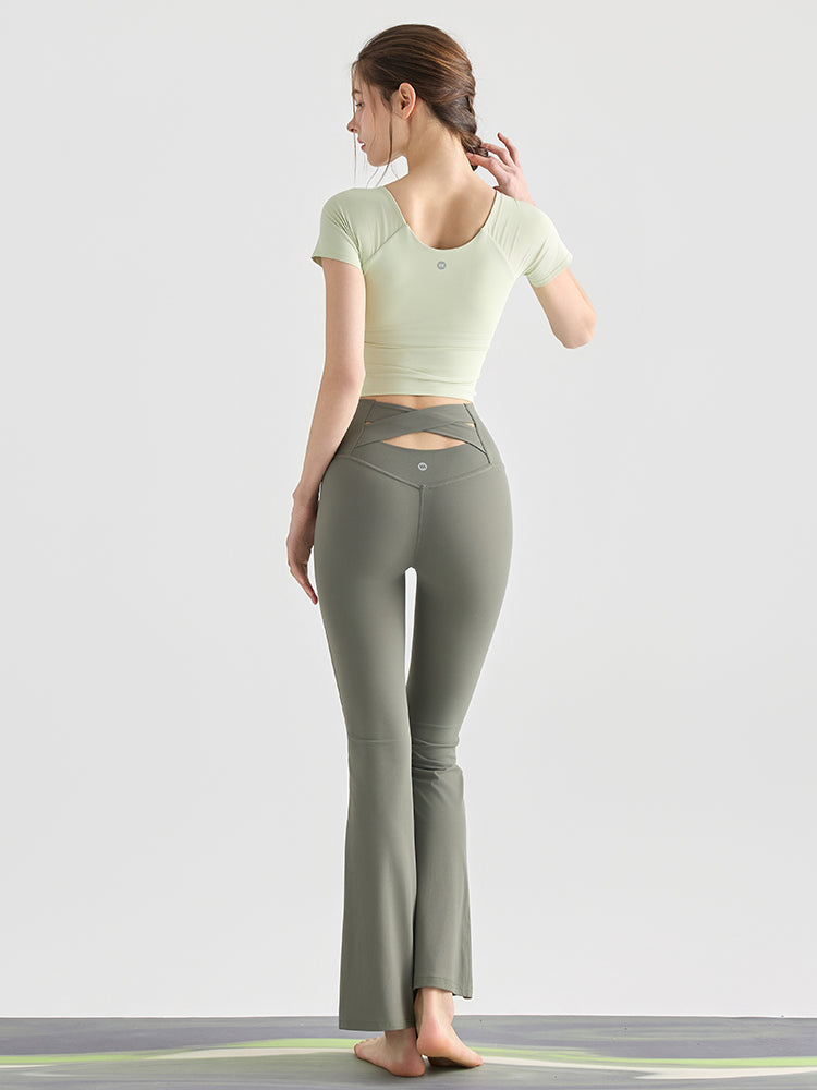 フロント交差 半袖