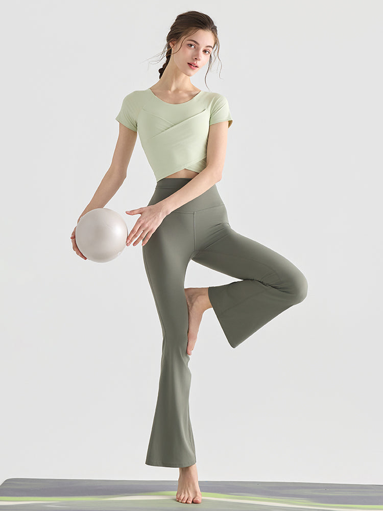 フロント交差 半袖