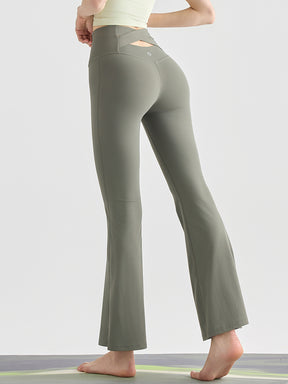 『新色追加』バック交差　フレアレギンス