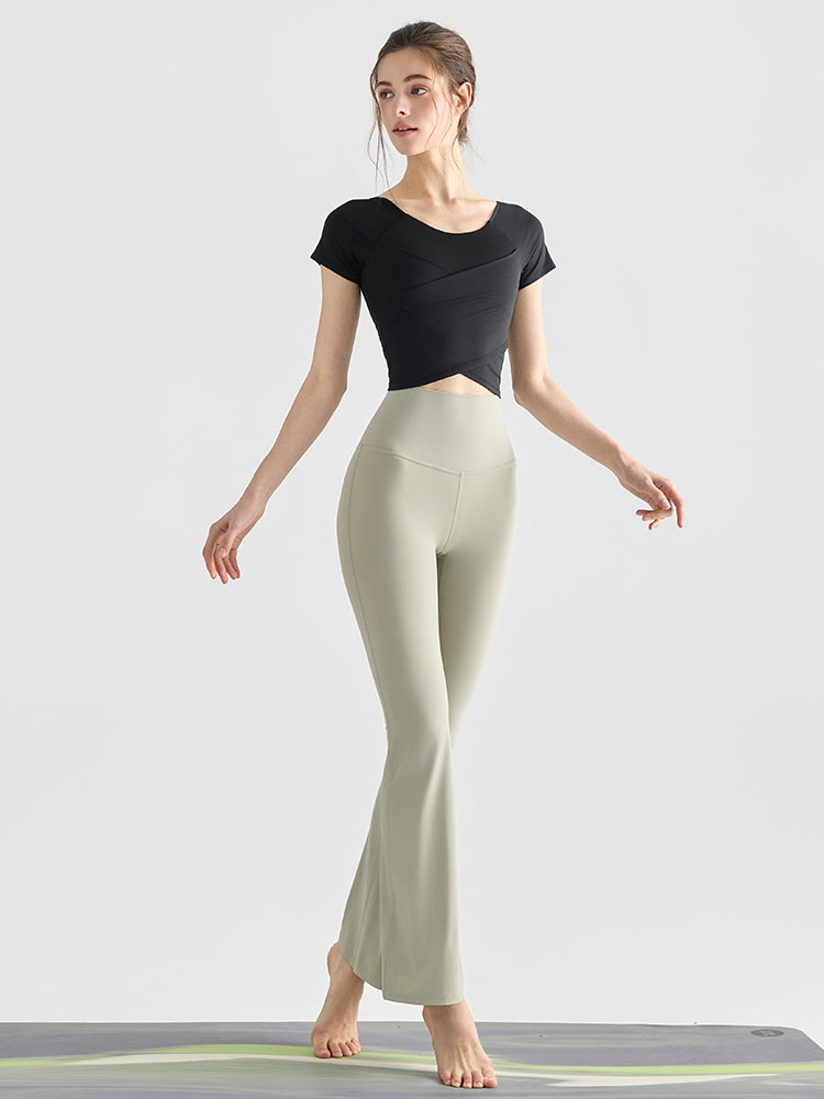 フロント交差 半袖