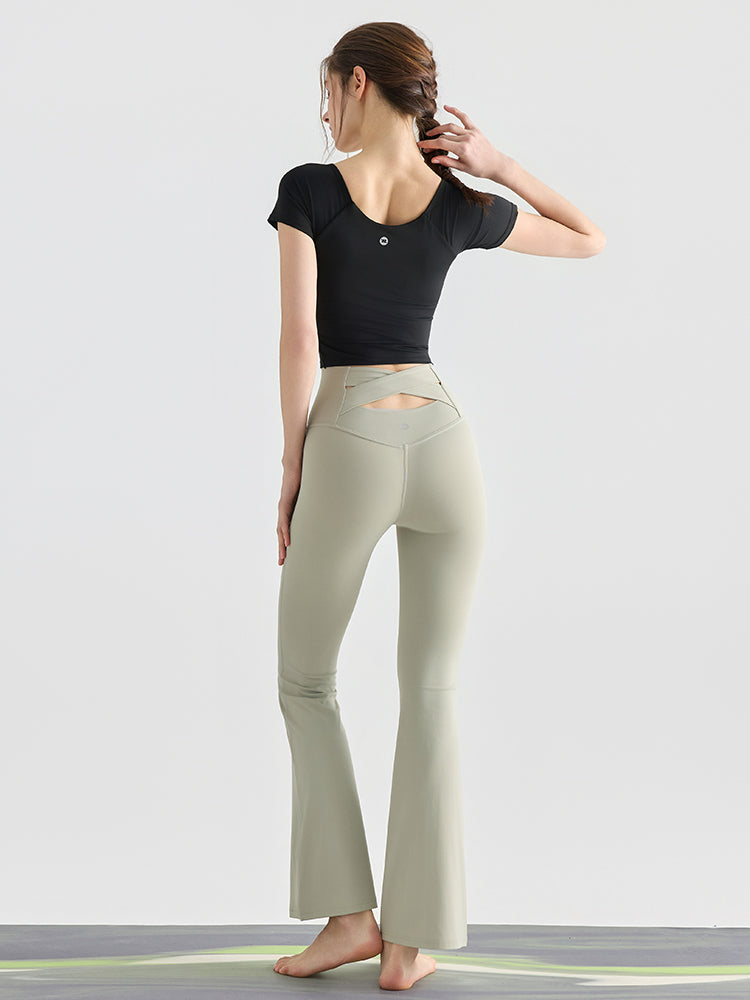 フロント交差 半袖